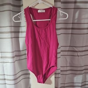Zara Fuchsia Sleeveless Bodysuit